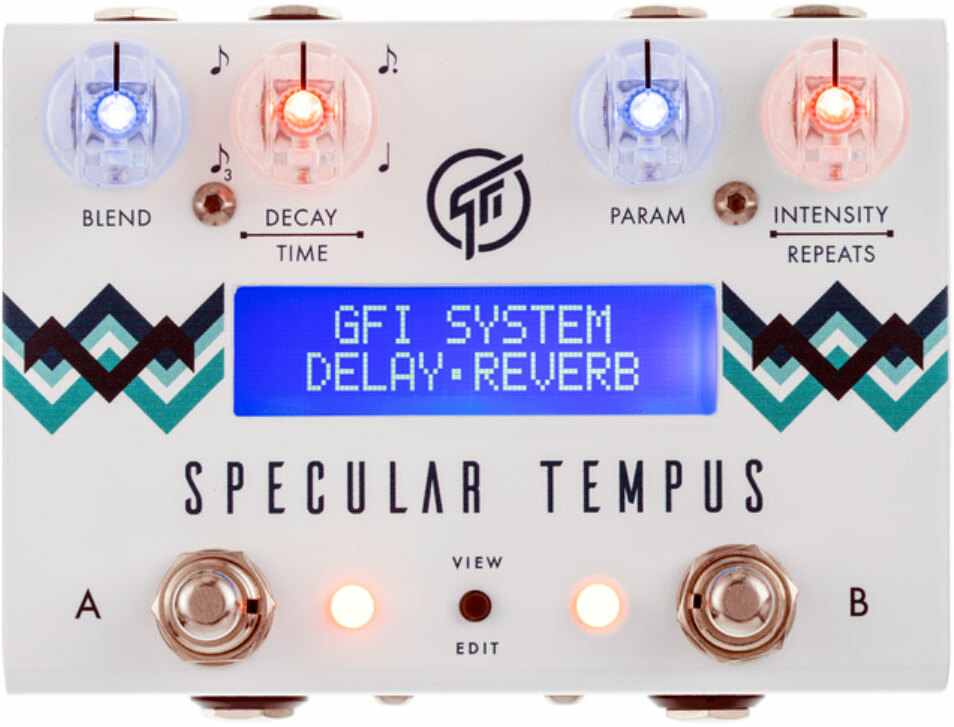 Gfi System Specular Tempus Reverb Delay - Pedal de reverb / delay / eco - Main picture