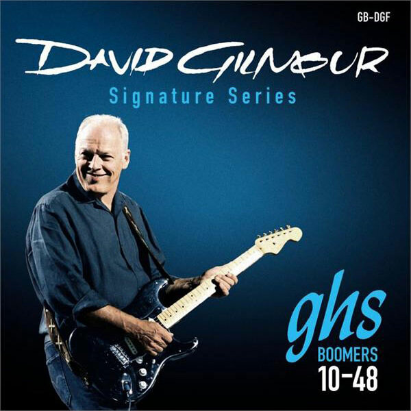 Ghs Jeu De 6 Cordes Electric David Gilmour Signature Blue Set Gbdgf 010.048 - Cuerdas guitarra eléctrica - Main picture