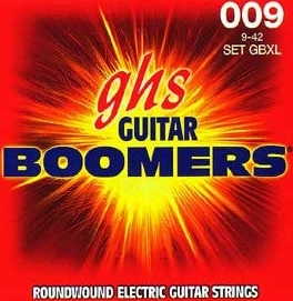 Ghs Jeu De 6 Cordes Guit. Elec. 6c Boomers Roundwound 009.042 - Cuerdas guitarra eléctrica - Main picture