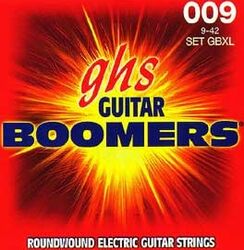 Cuerdas guitarra eléctrica Ghs GBXL 9-42 - Juego de cuerdas