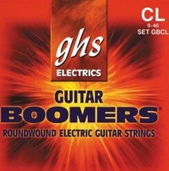 Cuerdas guitarra eléctrica Ghs GBCL 9-46 - Juego de cuerdas