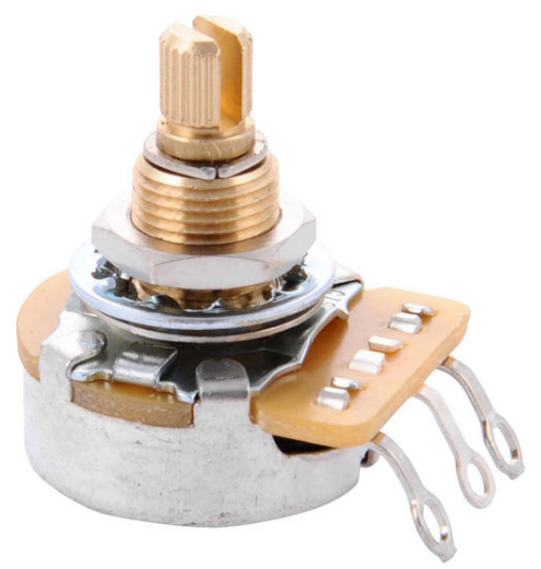 Gibson 500k Ohm Audio Taper Potentiometer Short Shaft - - Potenciómetro - Variation 1