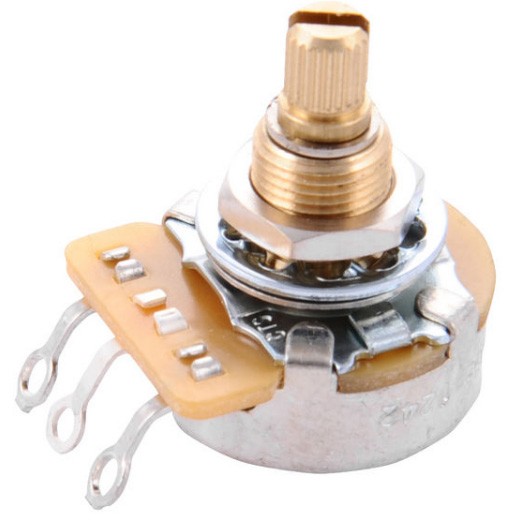 Gibson 500k Ohm Audio Taper Potentiometer Short Shaft - - Potenciómetro - Variation 2