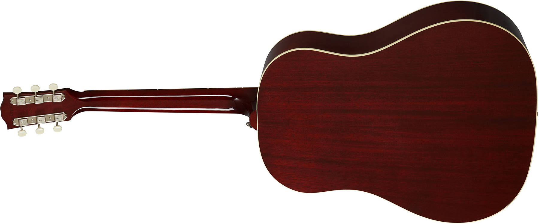 Gibson 60s J-45 Original 2020 Dreanought Epicea Acajou Rw - Wine Red - Guitarra acústica & electro - Variation 1