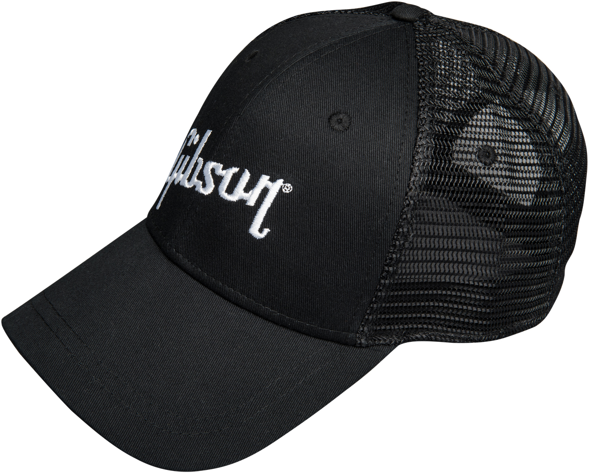 Gibson Black Trucker Snapback - Taille Unique - Gorra - Variation 1