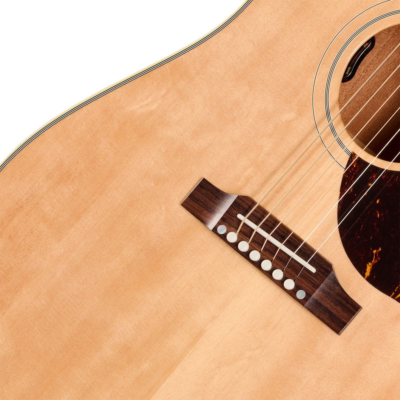 Gibson Country Western 60s Original (baggs Hifi Dna) Dreadnought Epicea Acajou Rw - Antique Natural - Guitarra folk - Variation 3