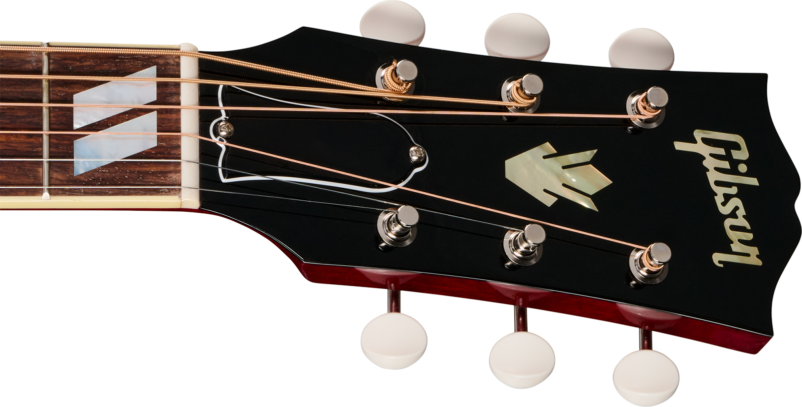 Gibson Country Western 60s Original (baggs Hifi Dna) Dreadnought Epicea Acajou Rw - Antique Natural - Guitarra folk - Variation 5