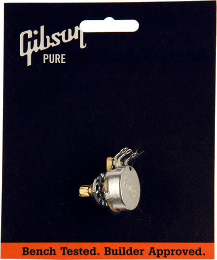 Gibson 500k Ohm Audio Taper Potentiometer Short Shaft - - Potenciómetro - Main picture