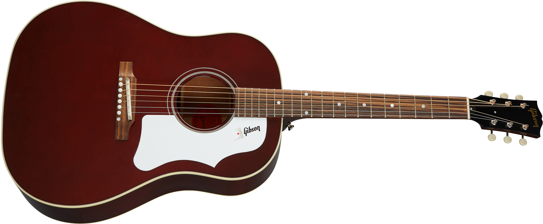 Gibson 60s J-45 Original 2020 Dreanought Epicea Acajou Rw - Wine Red - Guitarra acústica & electro - Main picture