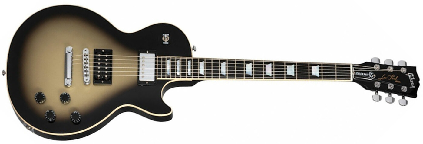 Gibson Adam Jones Les Paul Standard Signature 2h Ht Eb - Antique Silverburst - Guitarra eléctrica de corte único. - Main picture