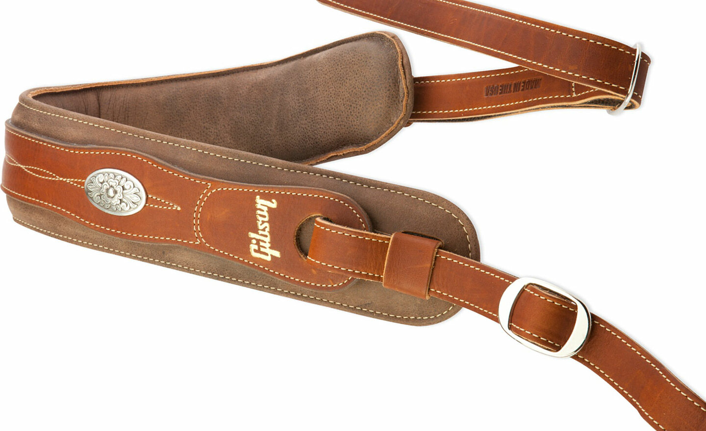 Gibson Austin Cuir Leather Confort Strap - Correa - Main picture