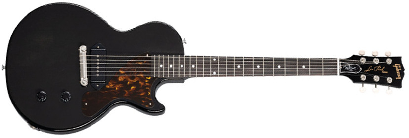 Gibson Billie Joe Armstrong Les Paul Junior Signature S P90 Ht Rw - Vintage Ebony - Guitarra eléctrica de corte único. - Main picture