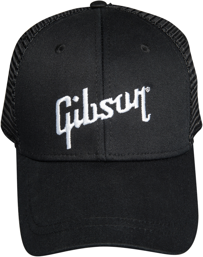 Gibson Black Trucker Snapback - Taille Unique - Gorra - Main picture