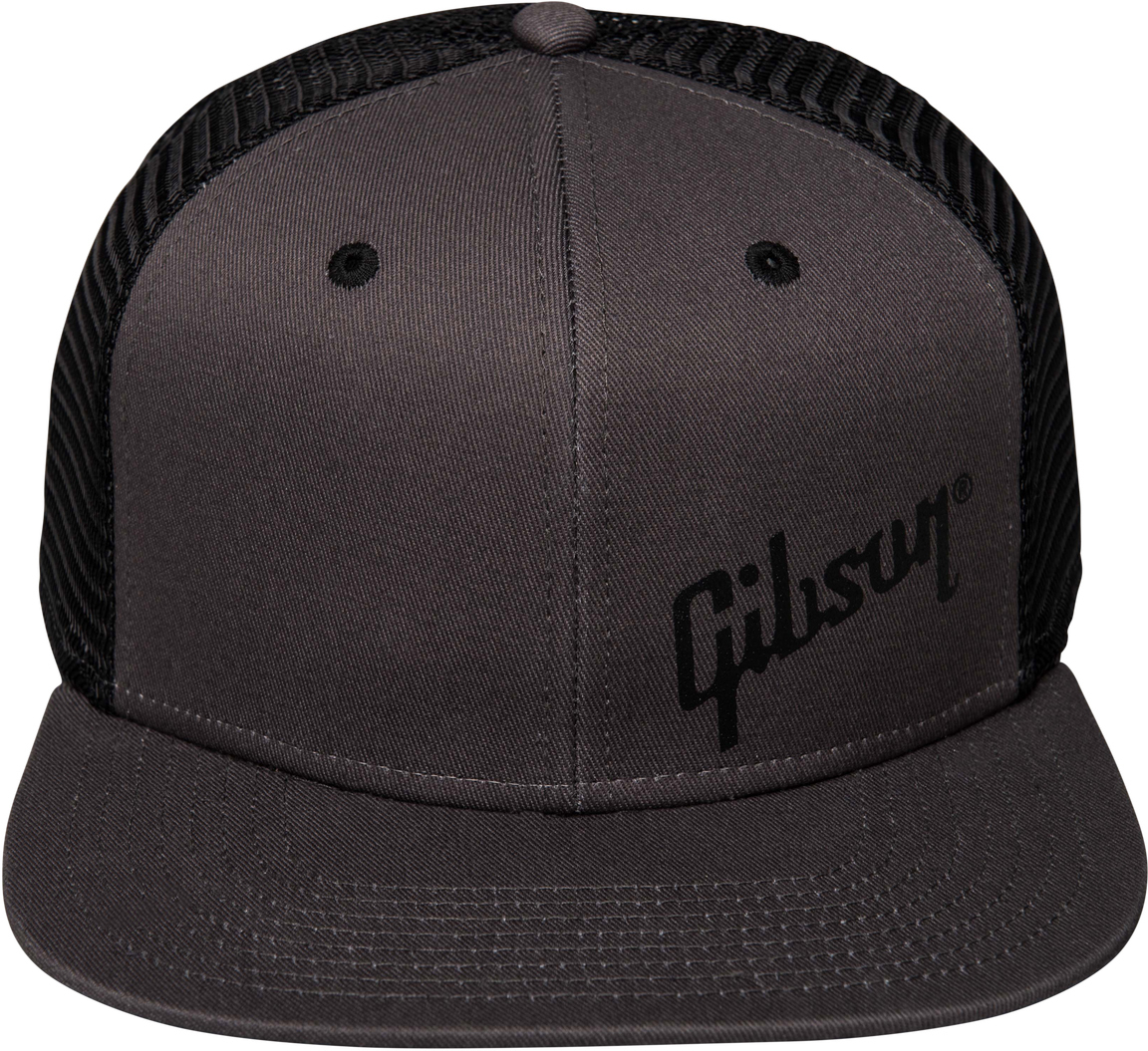 Gibson Charcoal Trucker Snapback - Taille Unique - Gorra - Main picture