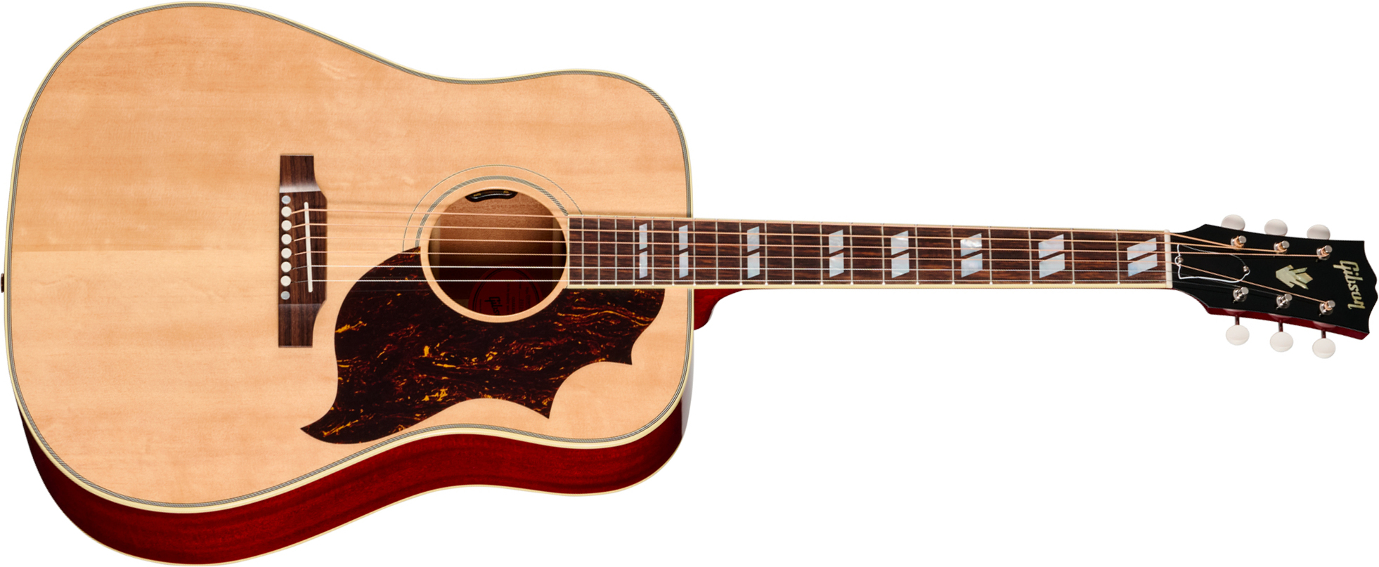 Gibson Country Western 60s Original (baggs Hifi Dna) Dreadnought Epicea Acajou Rw - Antique Natural - Guitarra folk - Main picture