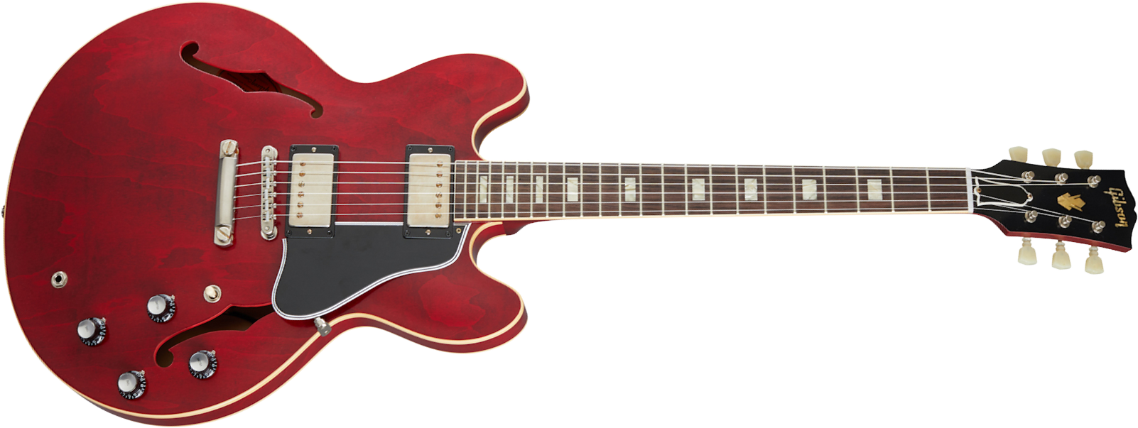 Gibson Custom Shop Historic Es-335 Reissue 1964 2h Ht Rw - Vos Sixties Cherry - Guitarra eléctrica semi caja - Main picture