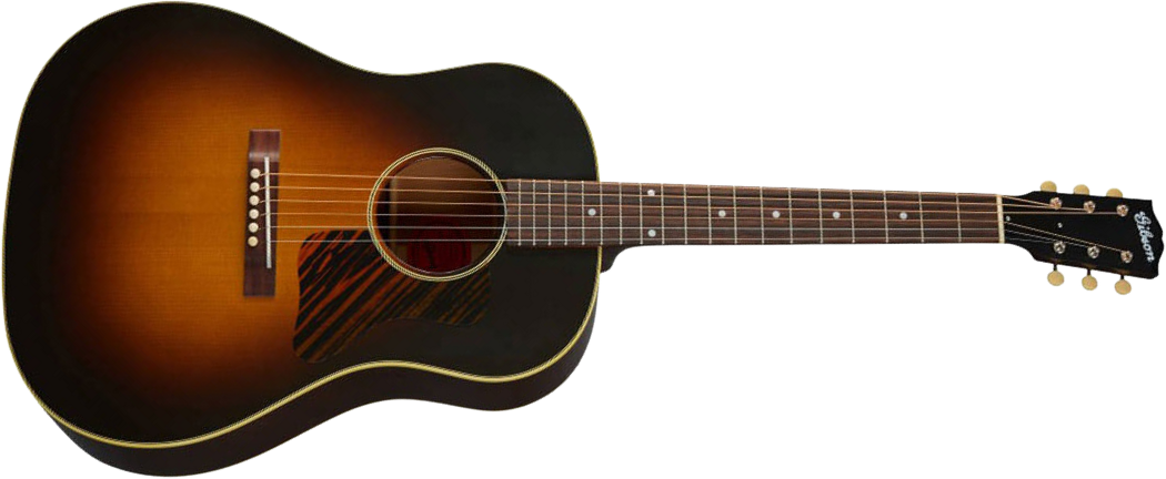 Gibson Custom Shop Historic J-35 1936 Dreadnought Epicea Acajou Rw - Vos Vintage Sunburst - Guitarra acústica & electro - Main picture