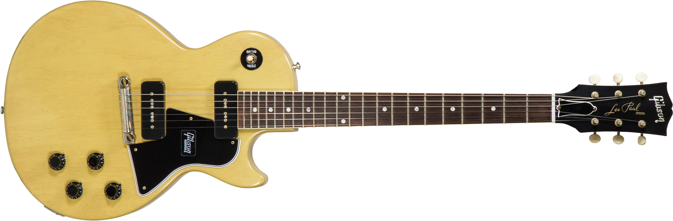 Gibson Custom Shop Les Paul Special 1957 Single Cut Reissue 2p90 Ht Rw - Vos Tv Yellow - Guitarra eléctrica de corte único. - Main picture