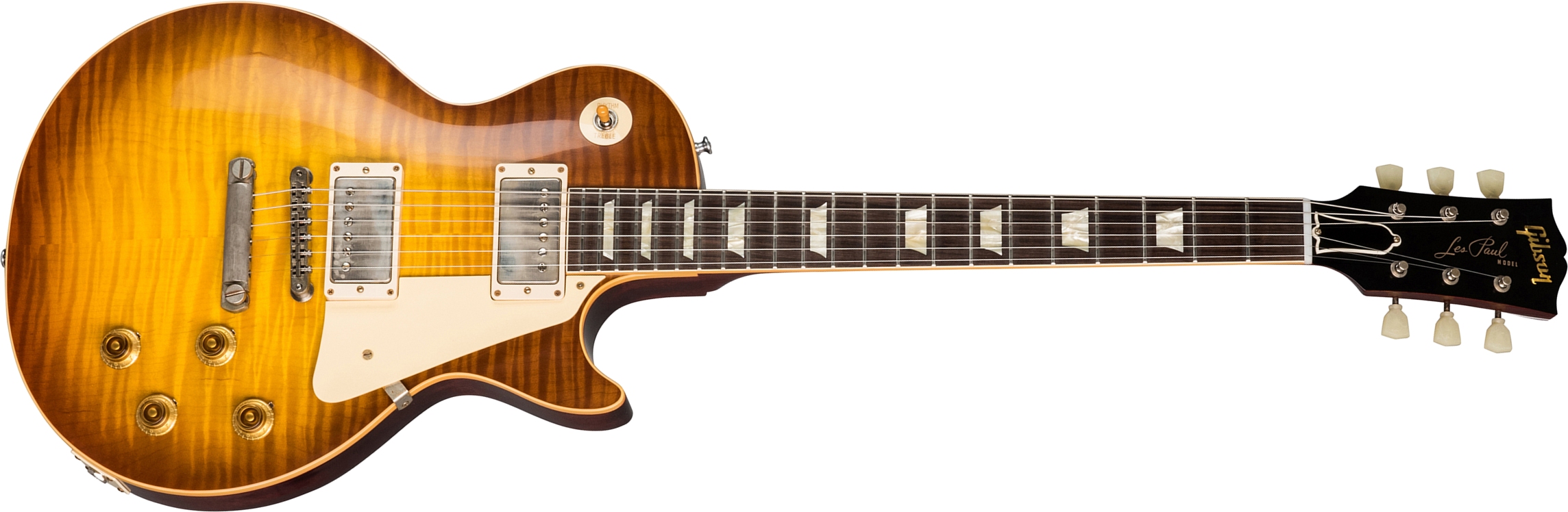 Gibson Custom Shop Les Paul Standard 1959 60th Anniversary Bolivian Rw - Vos Royal Teaburst - Guitarra eléctrica de corte único. - Main picture