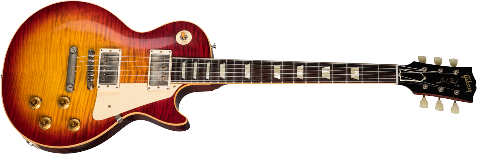 Gibson Custom Shop Les Paul Standard 1959 60th Anniversary Bolivian Rw - Vos Factory Burst - Guitarra eléctrica de corte único. - Main picture