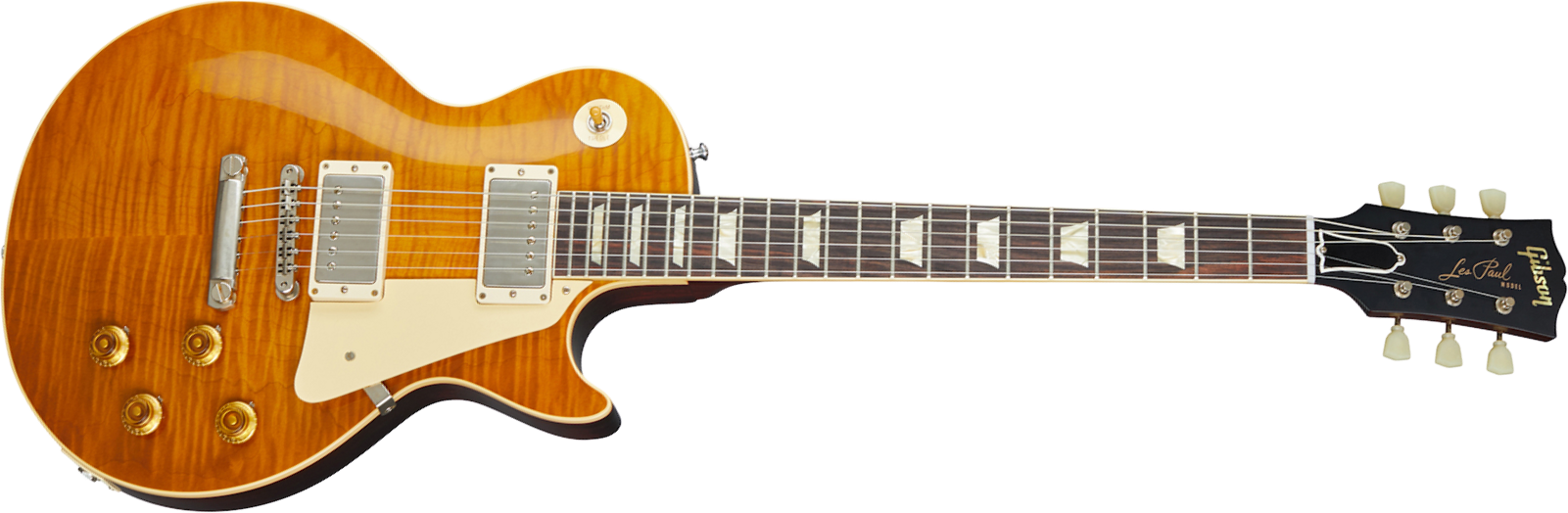 Gibson Custom Shop Les Paul Standard 1959 Reissue 2020 2h Ht Rw - Vos Dirty Lemon - Guitarra eléctrica de corte único. - Main picture