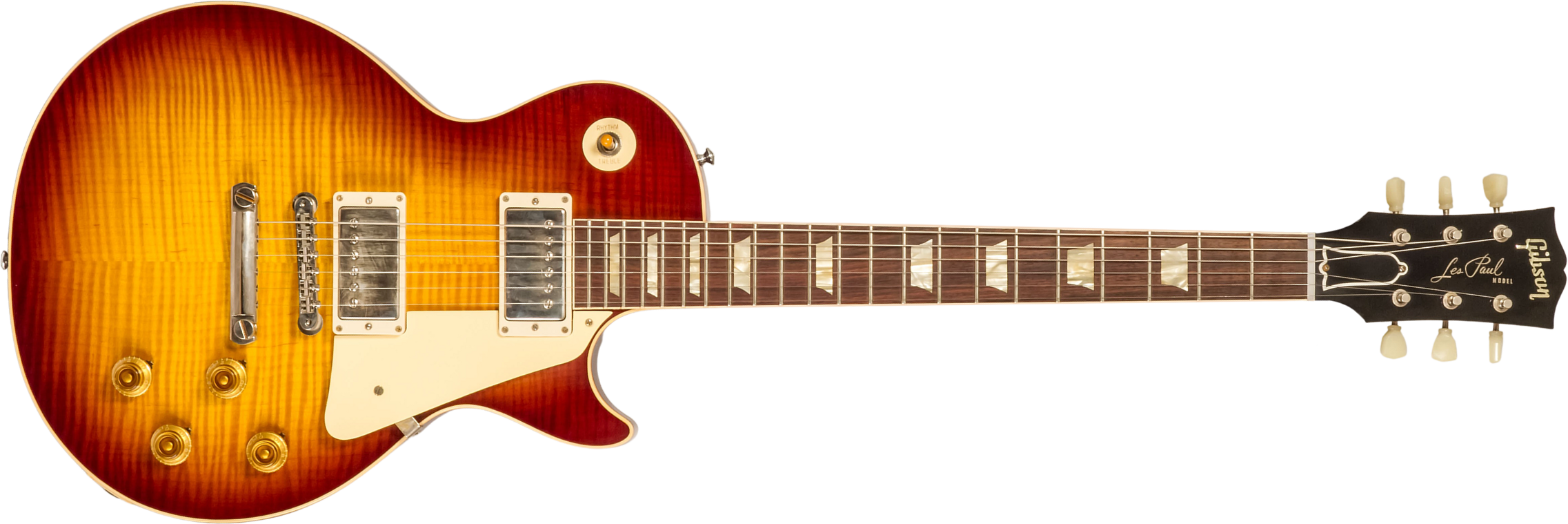 Gibson Custom Shop Les Paul Standard 1959 Reissue 2h Ht Rw #912456 - Vos Iced Tea Burst - Guitarra eléctrica de corte único. - Main picture