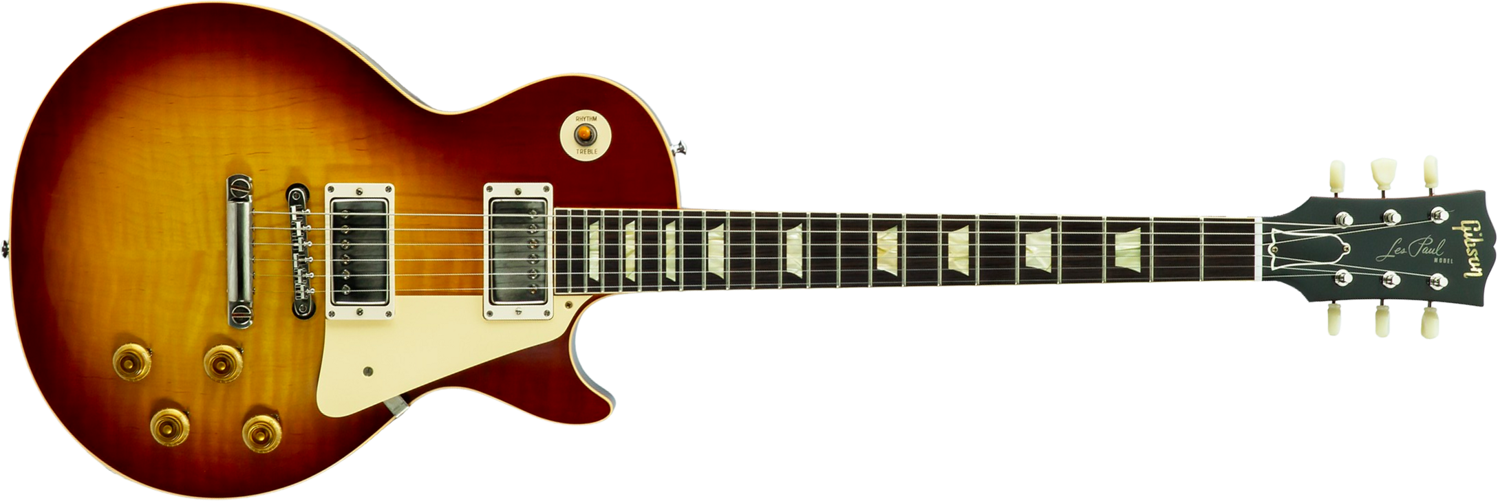 Gibson Custom Shop Les Paul Standard 1959 Reissue 2h Ht Rw #951086 - Vos Iced Tea Burst - Guitarra eléctrica de corte único. - Main picture