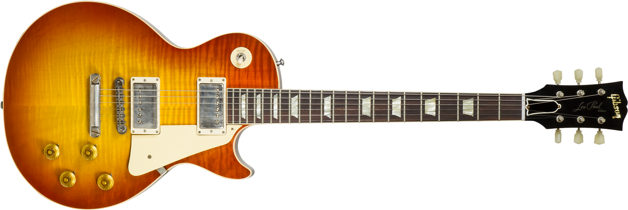 Gibson Custom Shop Les Paul Standard 1960 V1 60th Anniversary #001496 - Vos Antiquity Burst - Guitarra eléctrica de corte único. - Main picture