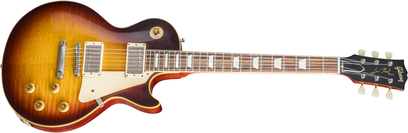 Gibson Custom Shop Les Paul Standard Burstdriver 2h Ht Rw #871302 - Vos Havana Fade - Guitarra eléctrica de corte único. - Main picture
