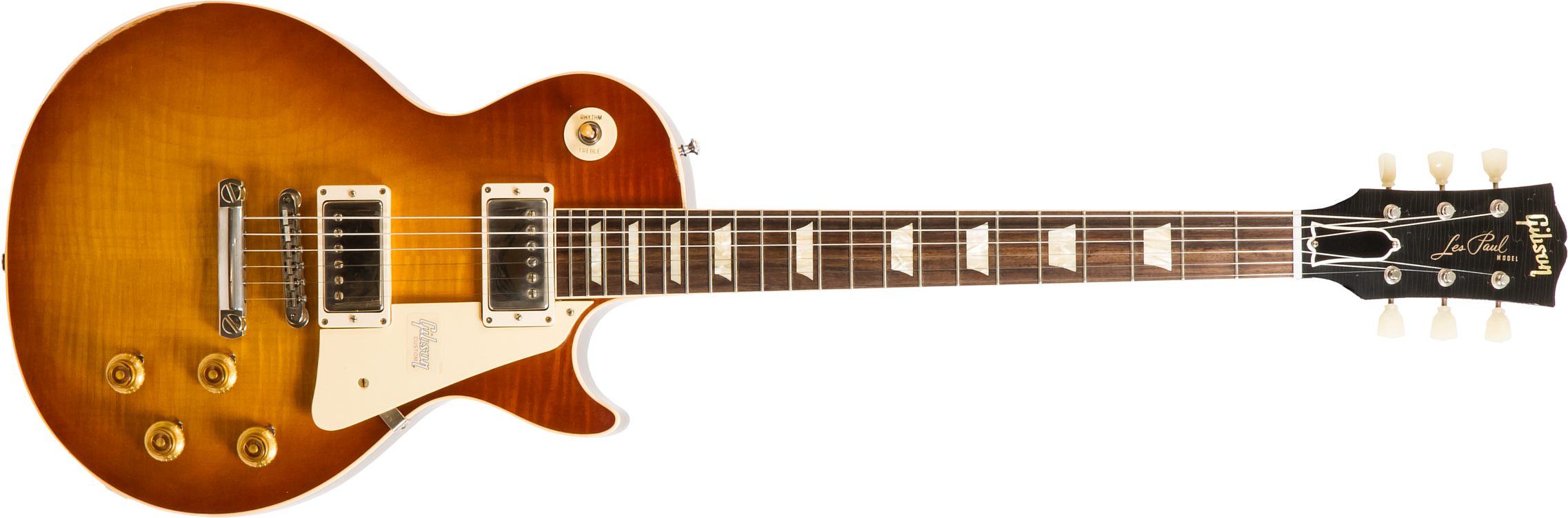 Gibson Custom Shop M2m Les Paul Standard 1958 #891117 - Lightly Aged Iced Tea - Guitarra eléctrica de corte único. - Main picture