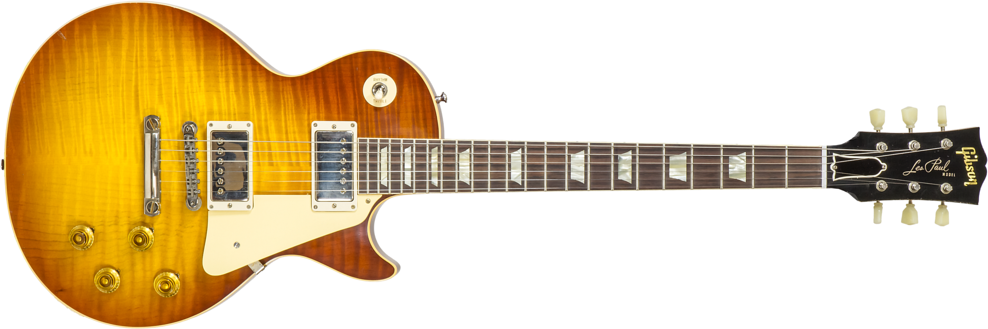 Gibson Custom Shop M2m Les Paul Standard 1959 2h Ht Rw #933187 - Murphy Lab Light Aged Slow Ice Tea Fade - Guitarra eléctrica de corte único. - Main p