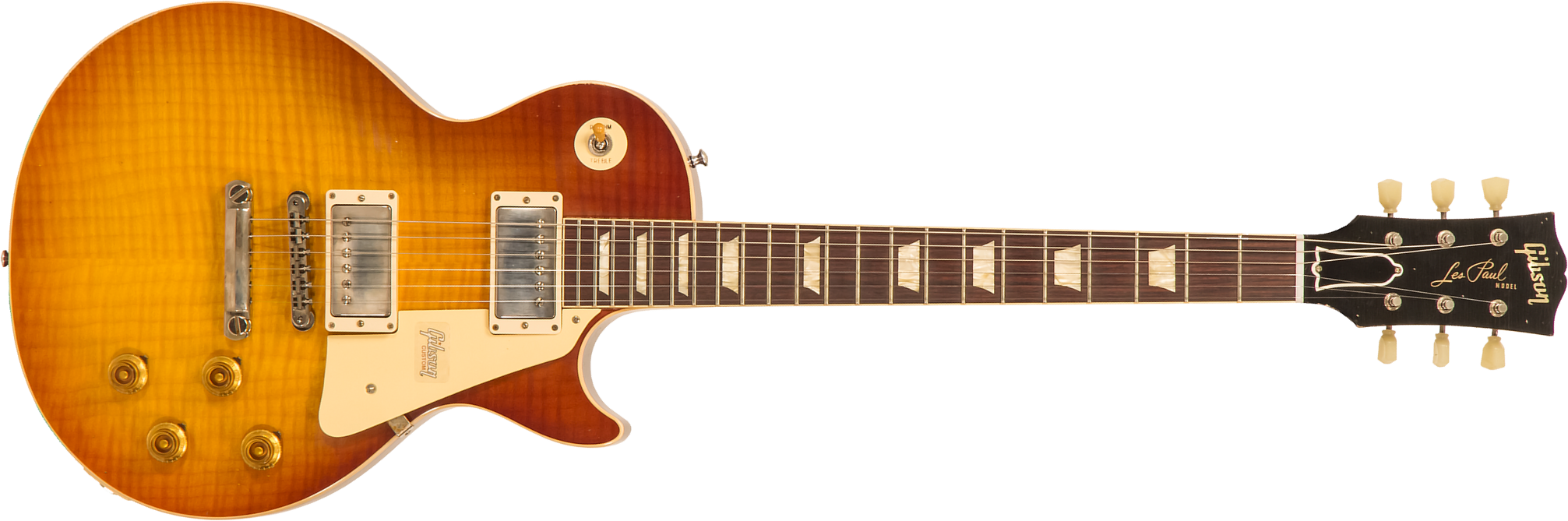 Gibson Custom Shop M2m Les Paul Standard 1959 60th Anniversary 2h Ht Rw #993516 - Vos Royal Teaburst - Guitarra eléctrica de corte único. - Main pictu