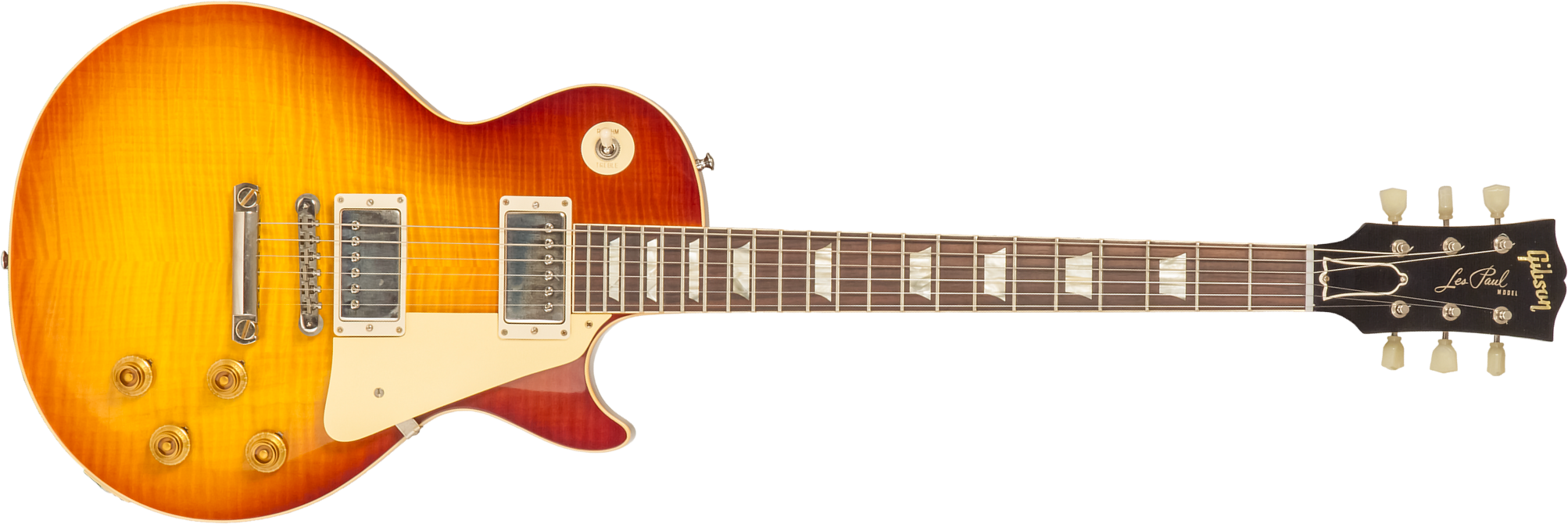 Gibson Custom Shop M2m Les Paul Standard 1959 Reissue 2h Ht Rw #932118 - Murphy Lab Ultra Light Aged Slow Iced Tea Fade - Guitarra eléctrica de corte 