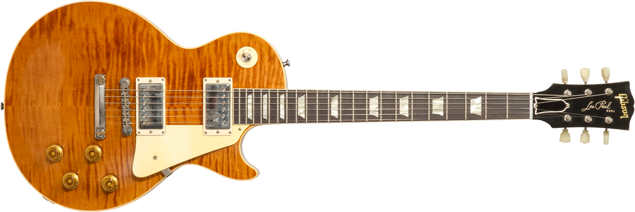 Gibson Custom Shop M2m Les Paul Standard 1959 Reissue 2h Ht Rw #932121 - Murphy Lab Light Aged Mojave Burst - Guitarra eléctrica de corte único. - Mai