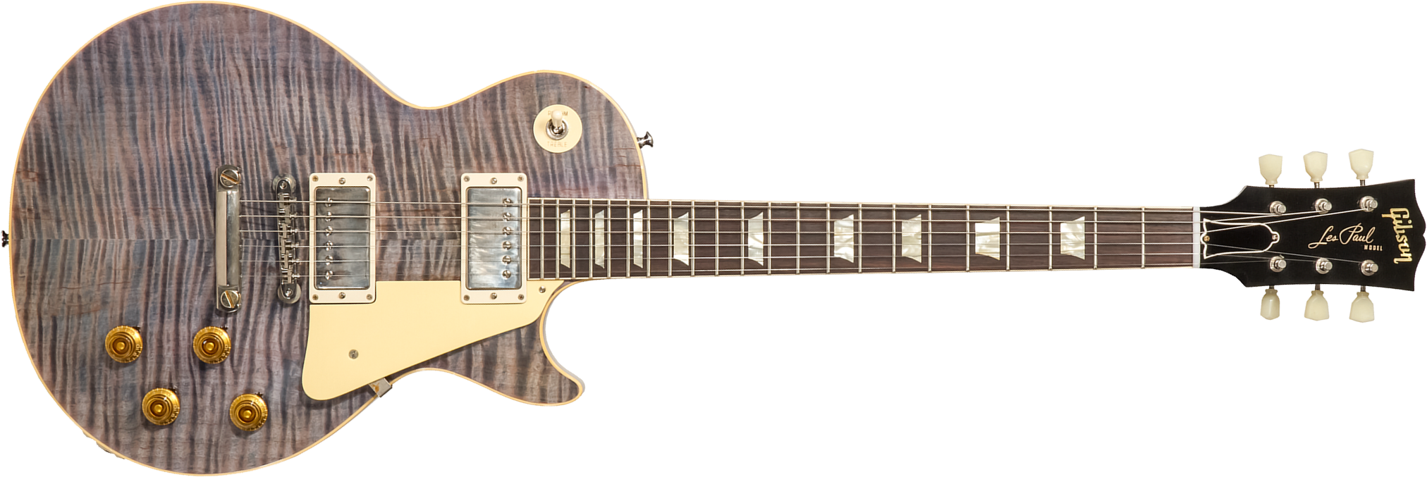 Gibson Custom Shop M2m Les Paul Standard 1959 Reissue 2h Ht Rw #932161 - Murphy Lab Ultra Light Aged Ocean Blue - Guitarra eléctrica de corte único. -