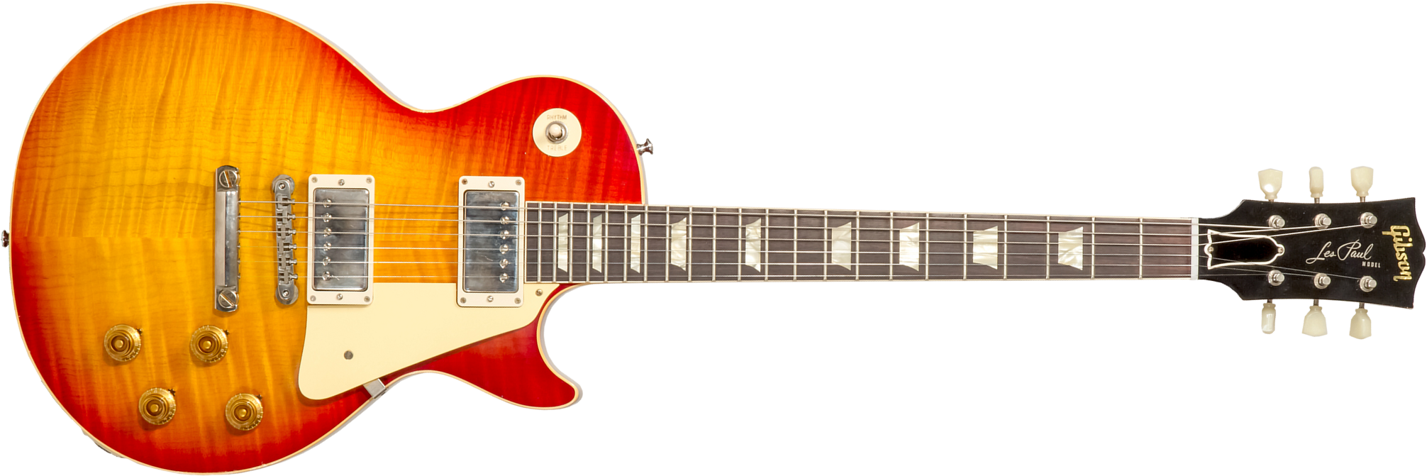 Gibson Custom Shop M2m Les Paul Standard 1959 Reissue 2h Ht Rw #932649 - Murphy Lab Light Aged Ice Tea Fade - Guitarra eléctrica de corte único. - Mai