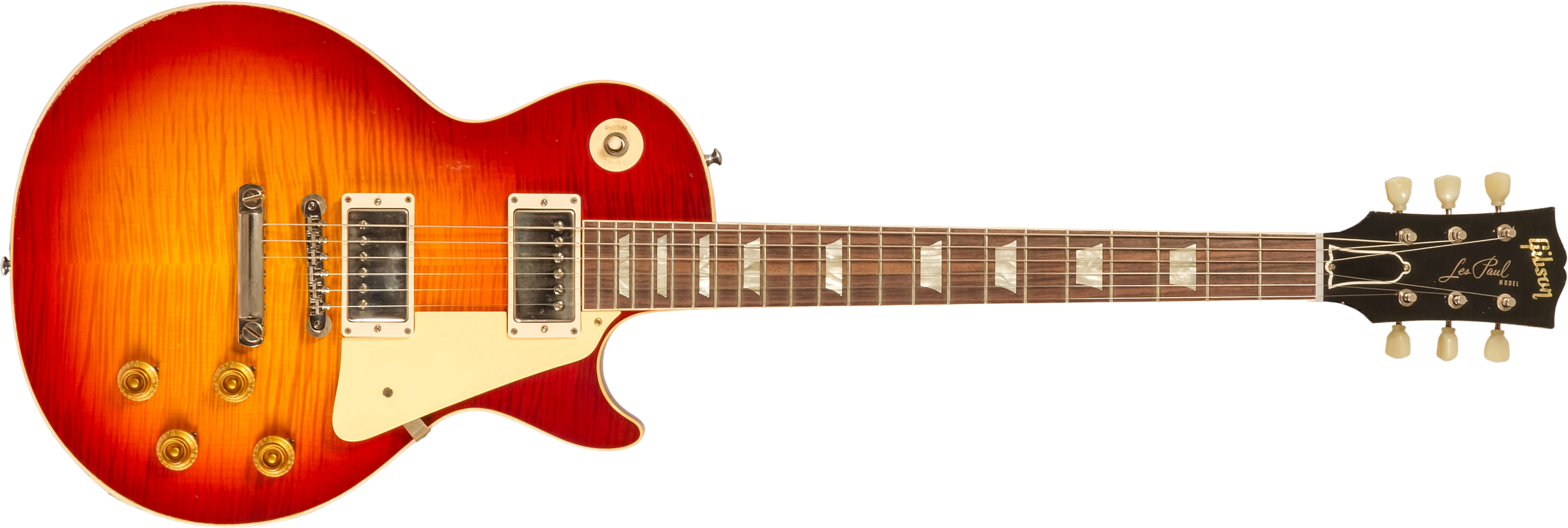 Gibson Custom Shop M2m Les Paul Standard 1959 Reissue 2h Ht Rw #94394 - Murphy Lab Light Aged Factory Burst - Guitarra eléctrica de corte único. - Mai