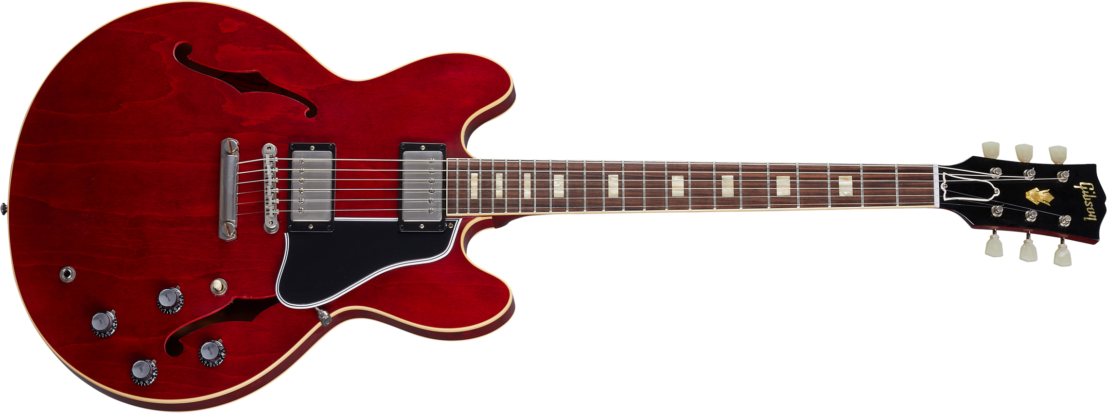 Gibson Custom Shop Murphy Lab Es-335 1964 Reissue 2h Ht Rw - Ultra Light Aged Sixties Cherry - Guitarra eléctrica semi caja - Main picture
