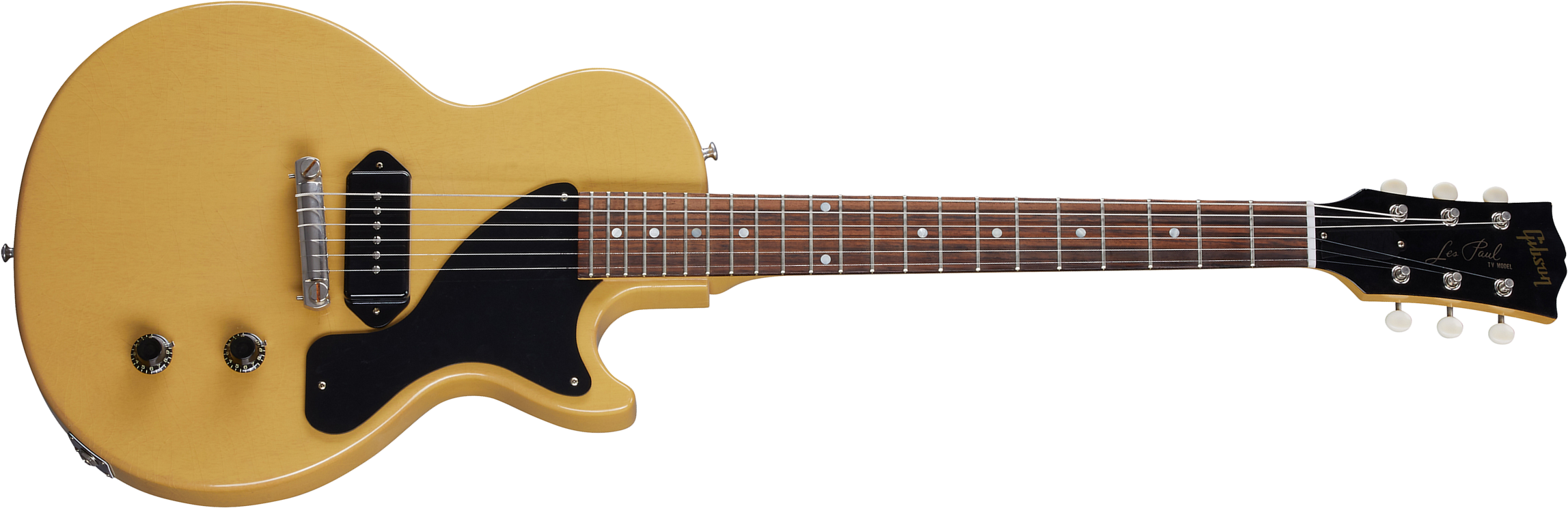 Gibson Custom Shop Murphy Lab Les Paul Junior Single Cut 1957 Reissue P90 Ht Rw - Ultra Light Aged Tv Yellow - Guitarra eléctrica de corte único. - Ma