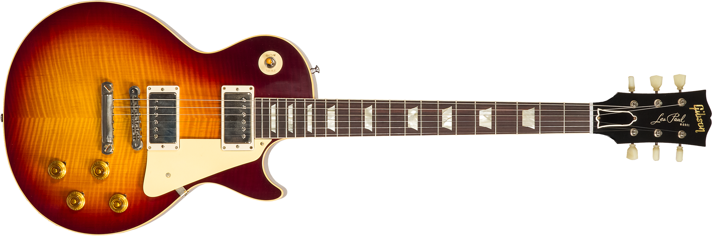 Gibson Custom Shop Murphy Lab Les Paul Standard 1959 Reissue 2h Ht Rw #93747 - Ultra Light Aged Southern Fade Burst - Guitarra eléctrica de corte únic