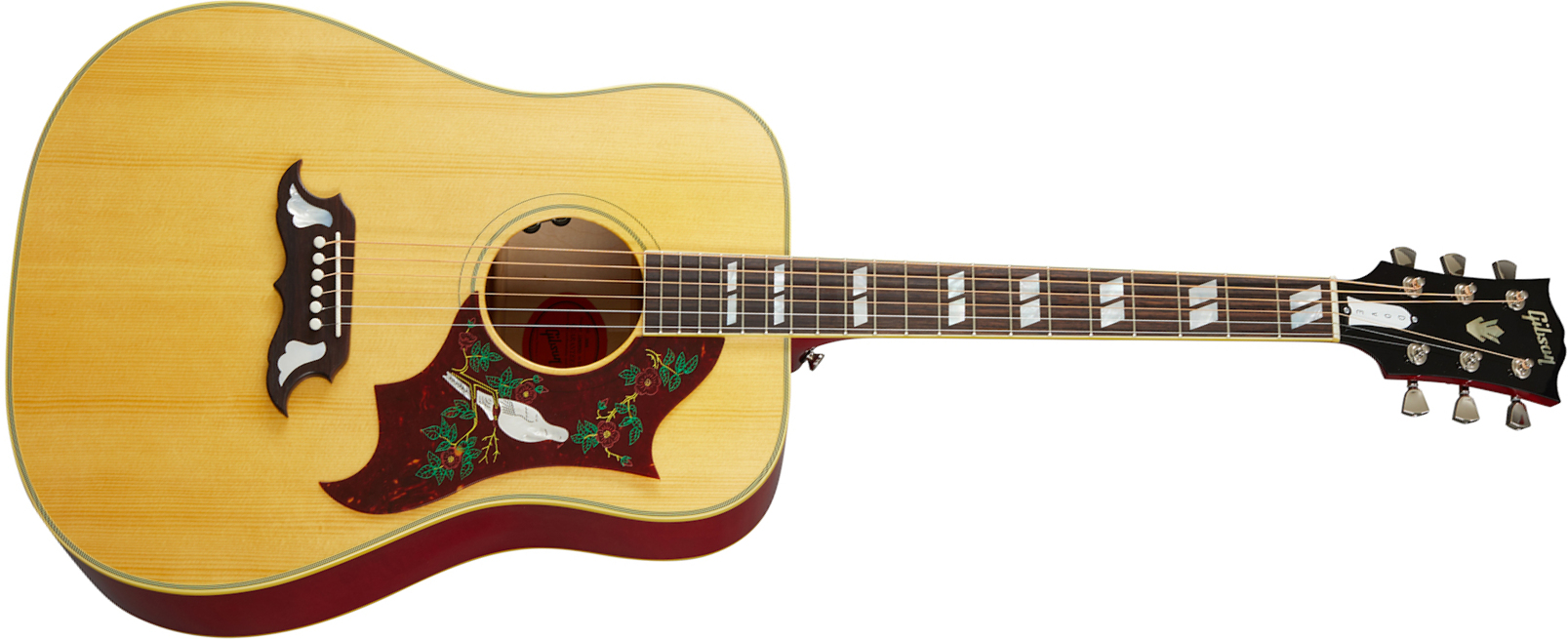 Gibson Dove Original 2020 Dreadnought Epicea Erable Rw - Antique Natural - Guitarra electro acustica - Main picture