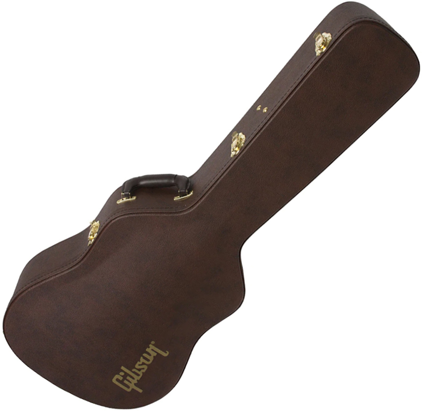 Gibson Dreadnought Acoustic Guitar Case Dark Rosewood - Maleta para guitarra acústica - Main picture
