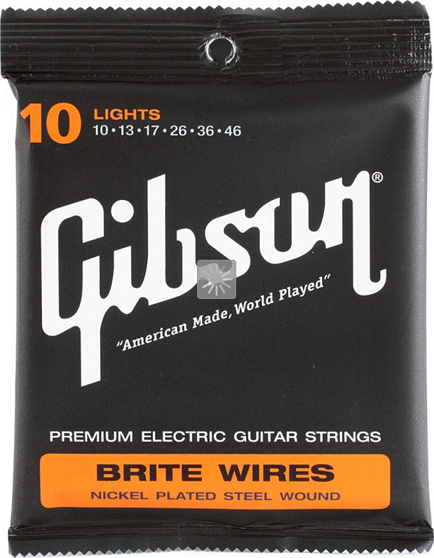 Gibson Jeu De 6 Cordes Electric (6) Brite Wires Seg-700l 10-46 - Cuerdas guitarra eléctrica - Main picture
