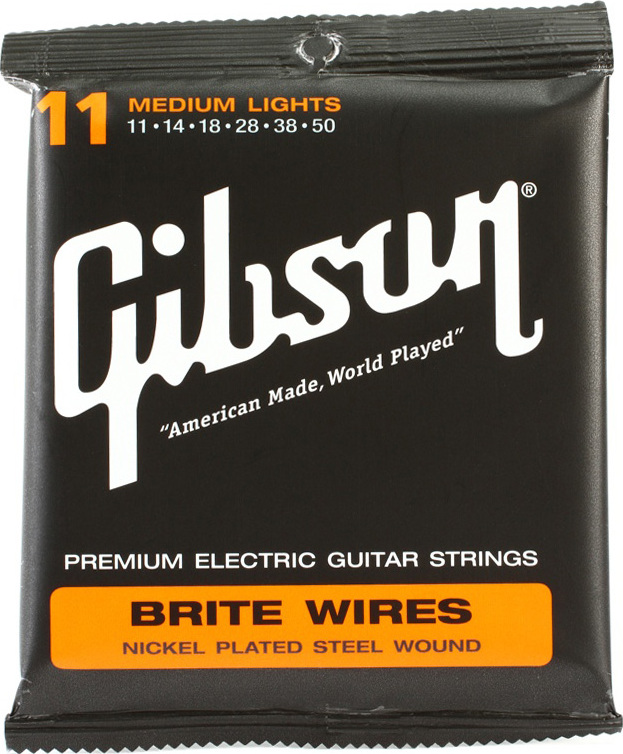 Gibson Jeu De 6 Cordes Electric (6) Brite Wires Seg-700ml 11-50 - Cuerdas guitarra eléctrica - Main picture
