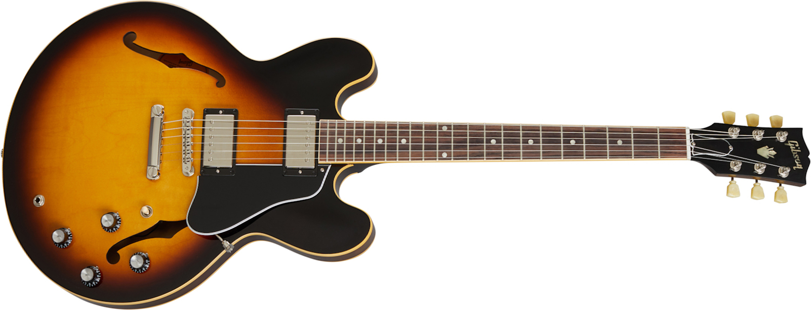 Gibson Es-335 Dot Original 2020 2h Ht Rw - Vintage Burst - Guitarra eléctrica semi caja - Main picture