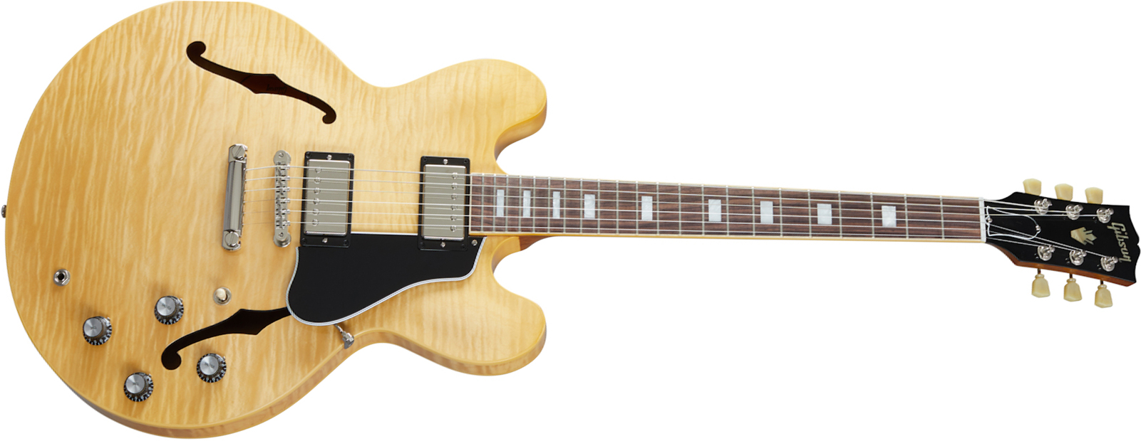 Gibson Es-335 Figured Original 2020 2h Ht Rw - Antique Natural - Guitarra eléctrica semi caja - Main picture
