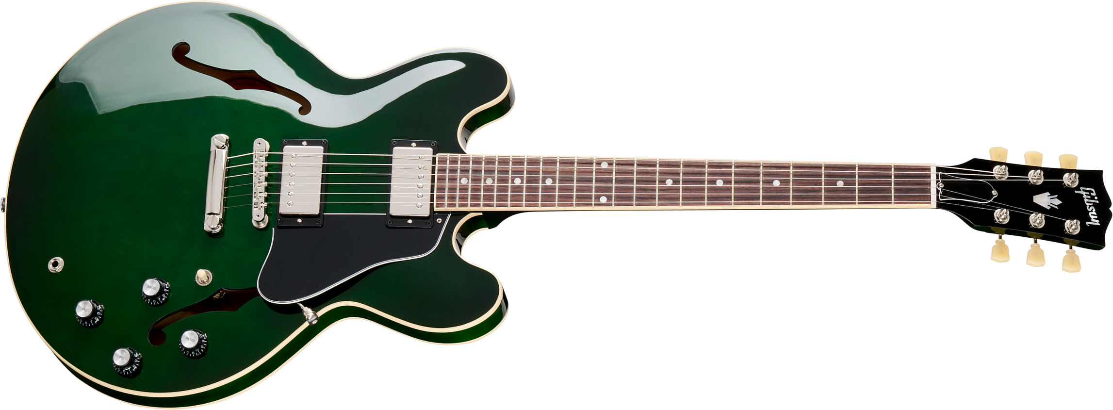Gibson Es-335 Original Custom Color 2h Ht Rw - Spearmint - Guitarra eléctrica semi caja - Main picture