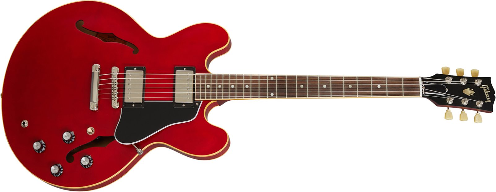 Gibson Es-335 Satin Modern 2020 2h Ht Rw - Satin Cherry - Guitarra eléctrica semi caja - Main picture