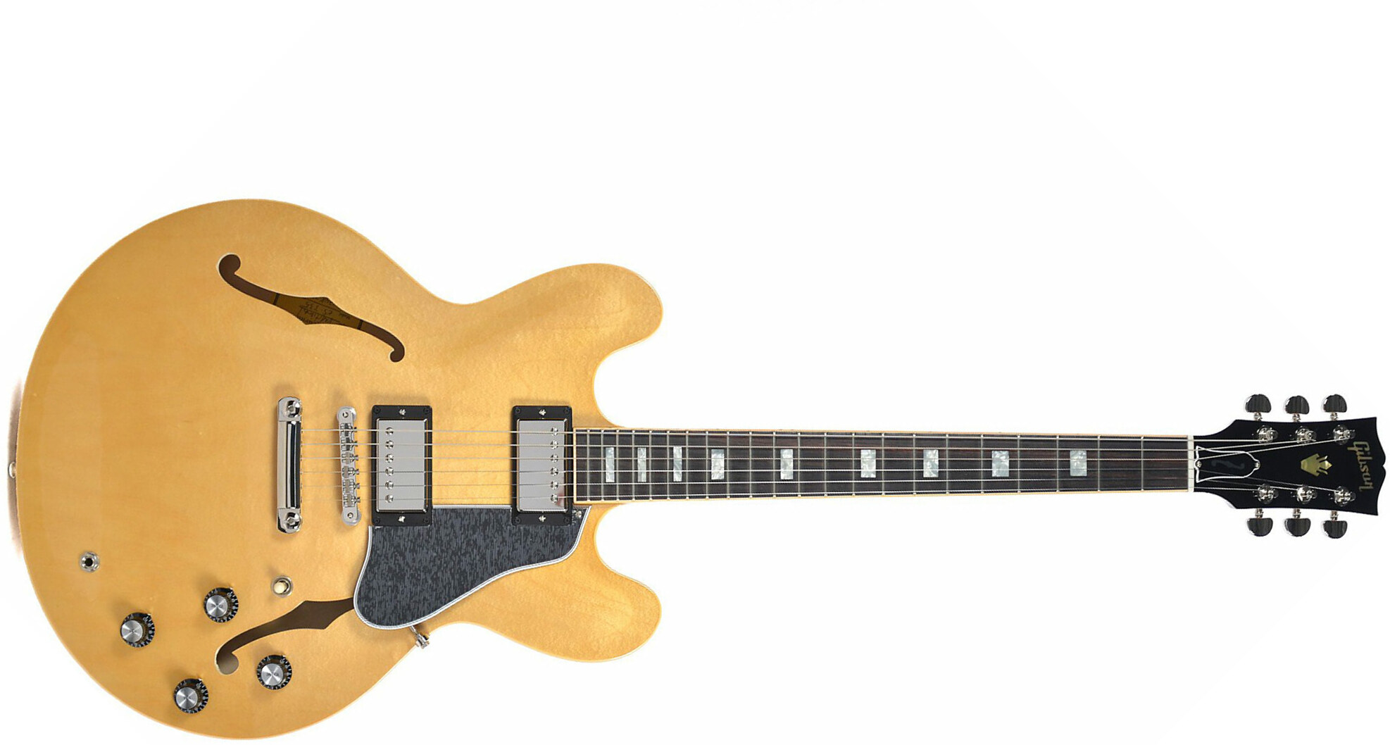Gibson Es-335 Traditional 2018 Ltd - Dark Vintage Natural - Guitarra eléctrica semi caja - Main picture