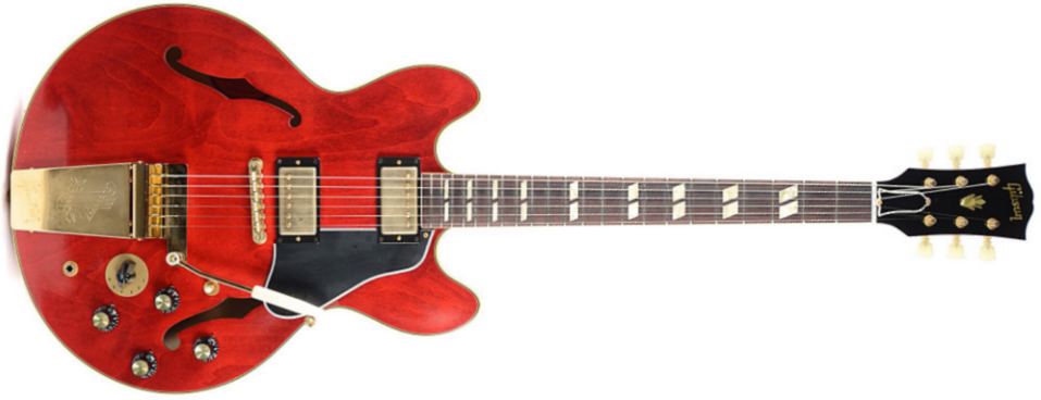Gibson Es-345tdc 1964 Maestro 2016 - Vos, Sixties Cherry - Guitarra eléctrica semi caja - Main picture